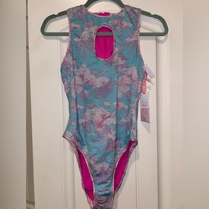 Love shack Fancy x Hurley one piece swimsuit